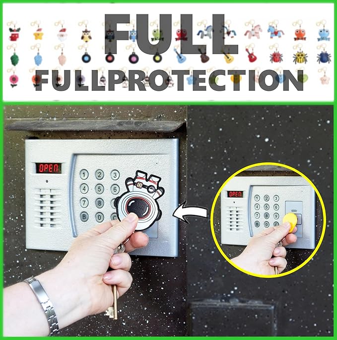 Leather Keychain Holder Case Compatible with AirTag,Cute Protective Cover with Keyring,Anti-Scratch Finder GPS Tracker Case for Wallet Keys,bag,pets,Backpack(Astronaut White)