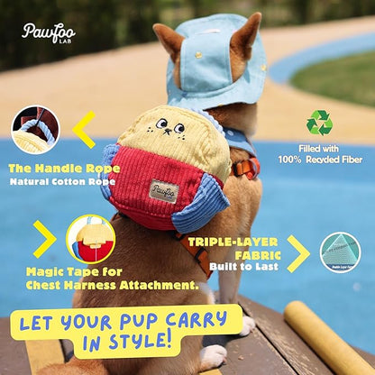 Squeaky Plush Dog Toys, 5-in-1 Crinkle Durable Puppy Toys to Keep Busy, Stuffed Hide & Seek Cognitive for Small Dogs, Teething, Boredom Relief & Birthday Gift