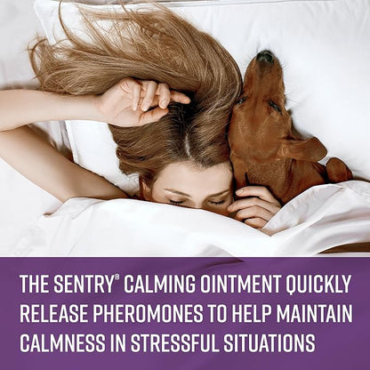 SENTRY Calming Ointment for Dogs, Fast-Acting Pheromone Solution to Reduce Stress for Anxious Dogs, 1.5 oz