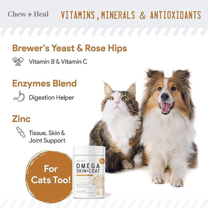 Omega Skin + Coat Dog Supplement