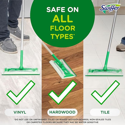 Swiffer Sweeper Wet Mopping Cloth Multi Surface Refills, Mops for Floor Cleaning, Febreze Lavender Scent, 36 Count
