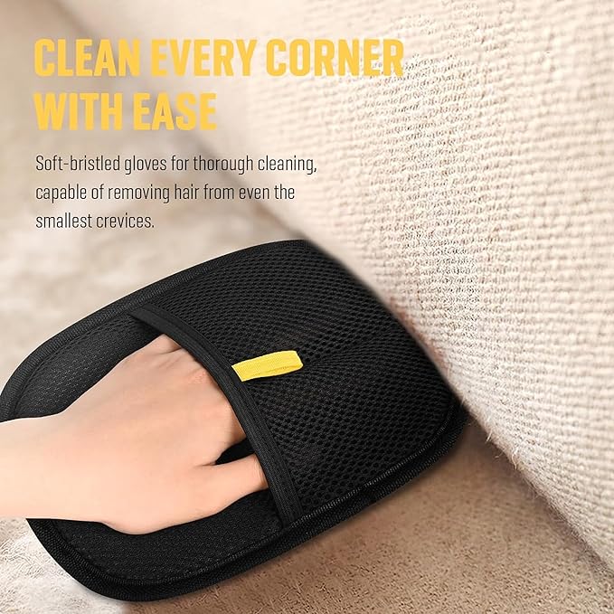 Acmefun Saker Pet Hair Remover |Grooming Glove for Dogs & Cats | Reusable Deshedding Tool | Massage Brush for Short/Long Hair (1 PCS)