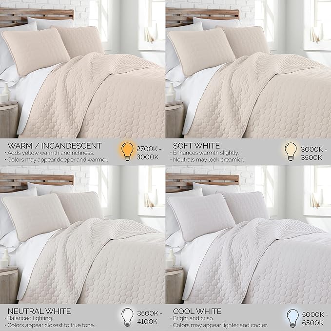 Southshore Fine Living, Inc. Dorm Comforter, Twin/XL Quilt Bedding Set, College Dorm Room Bedding Essentials, Stain Resistant, Machine Washable, XL/Twin Quilt Bed Spread with Pillow Sham, Bone Color