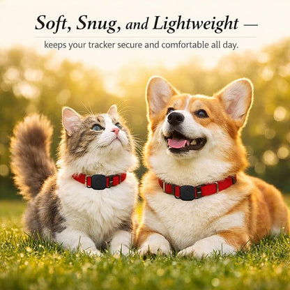 Waterproof Dog Collar Holder for Tile Life360 Mate 2024/2022 Tracker,2 Pack Anti Lost Soft Silicone Case for cat pet Necklace, Protective Cover Accessories for Tile Tracker Finder (Purple/Gray)