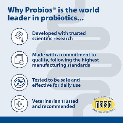 Probios Probiocin Oral Pet Gel for Dogs and Cats, Probiotic Supplement for Digestive & Immune Support, 15 g Tube (Pack of 2)