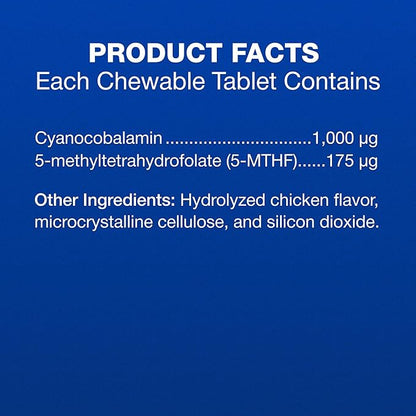 Nutramax Laboratories Cobalequin B12 Supplement for Medium to Large Dogs, 45 Chewable Tablets, Hydrolyzed Chicken, 2.08 ounces