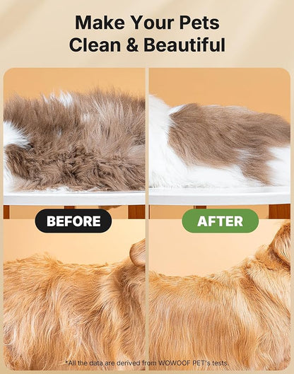 5-in-1 Cat Hair Brush & Gromming Rakes, Cat Steam Comb for Long or Short Haired Indoor Cats, Dog Hair Spritz Comb for Deshedding and Untangling, Pet Brush for Dog Kitten Rabbit Massage