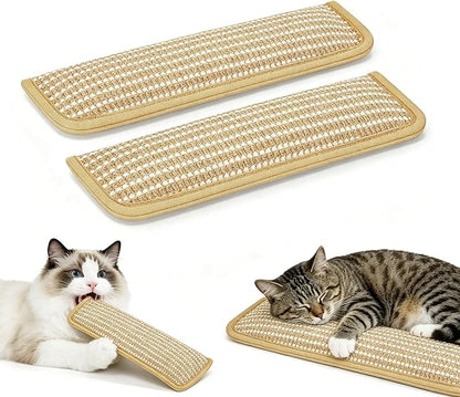 2 Pcs Catnip Toys for Cats,Interactive Catnip Chew Toy,Scratching Posts for Indoor Cats Adults,Cat Chew Toy,Enrichment Toy,Kitten Teething,Catnips Pillows for Bored Indoor (2 PCS, S)