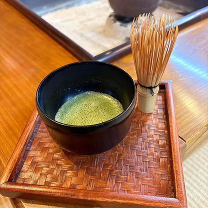 野口熊太郎茶園 Wooden Matcha Bowl, Dishwasher Safe, Lacquered Natural Wood, Nanoparticle Coating, About 5.7 fl oz, Smaller, Made in Japan