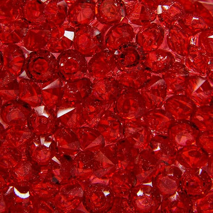 Sparkles Home Pet Bed, Sparkling Rhinestones, Soft, Comfortable Velvet, for Lounging Dogs, Cats, Pets, Red, Large, Sold Individually