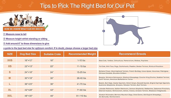 POCBLUE Dog Beds Large Sized Dog, Washable Plush Pet Bed for Crate, Anti-Slip Pet Mat for Cages, Comfy Crate Pad for Outdoor/Indoor/Car Use, Soft Kennel Pad for Dogs Up to 60 lbs, 35"x23", Brown