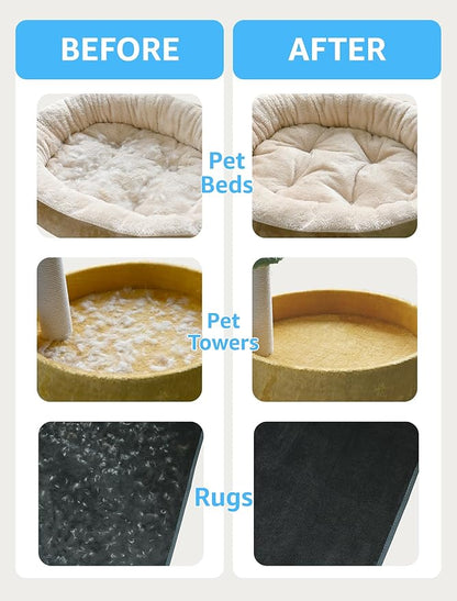 1 PCS Pet Hair Removal Tool - Lint Remover, Carpet Scraper & Shaver for Carpets - Dog & Cat Hair Remover with Carpet Rake for Car,Rugs,Couch,Furniture - Fur Cleaner Tool