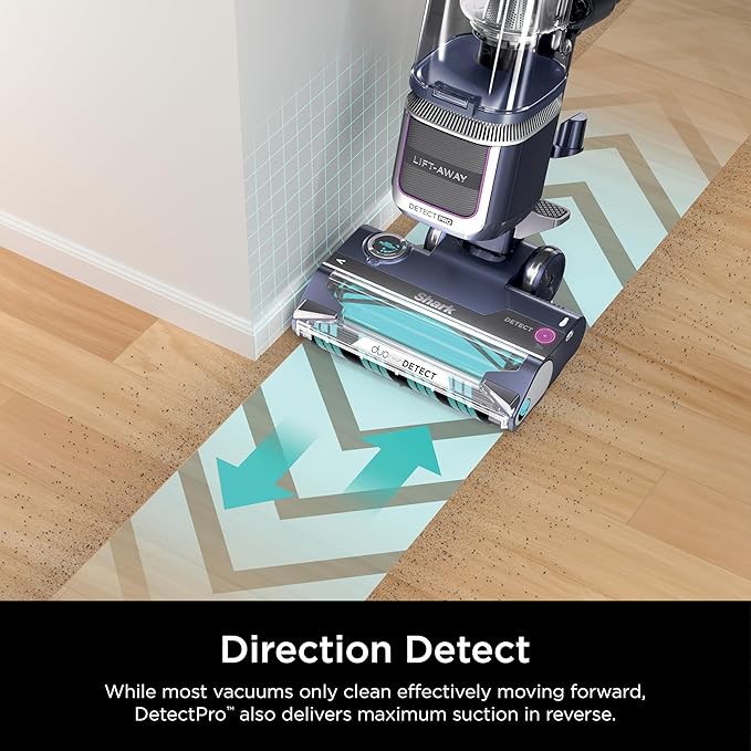 Shark Detect Pro Speed Lift-Away ADV Bagless Upright Vacuum with DuoClean Detect, Anti-Allergen, Lift-Away, and Odor Neutralizer Technology, LA742
