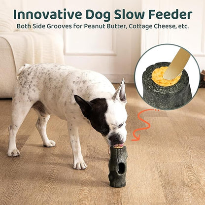 MENGJINGO Interactive Dog Toys for Aggressive Chewers, Long-Lasting Frozen Dogs Treat Holder to Keep Them Busy, Indestructible Dog Enrichment Toys - Reduce Anxiety, Safe for Large/Medium Breed