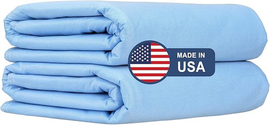 AbsorbEase® Washable Waterproof Underpads - Large Bed Pads for use as Incontinence Bed Pads, Reusable Pet Pads, Great for Dogs, Cats, Bunny, Seniors Bed Pad ((Pack of 2 - 34x36))