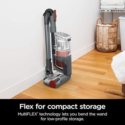 Shark Pet Pro Cordless Stick Vacuum with MultiFLEX, HEPA Filter, Lightweight, Powerful Suction, 40min Runtime, Removable Hand Vacuum, Includes Crevice Tool & Dusting Brush, UZ351H (Renewed)