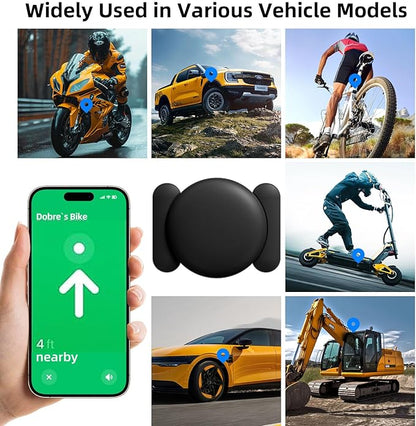 Mini GPS Tracker for Vehicles – Hidden Magnetic Car Tracker Device, Real-Time GPS Tracking for Kids, Car, Pets, No Monthly Fee, Works with Apple Find My and Google Find Hub, Vehicle Locator (2 Sets)