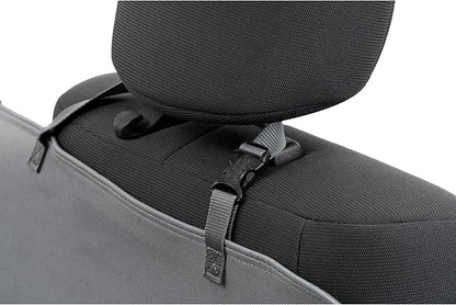 Kurgo Wander Dog Hammock Car Seat Cover for Pets, Pet Seat Cover, Car Hammocks for Dogs, Water-Resistant (55" Wide, Black)