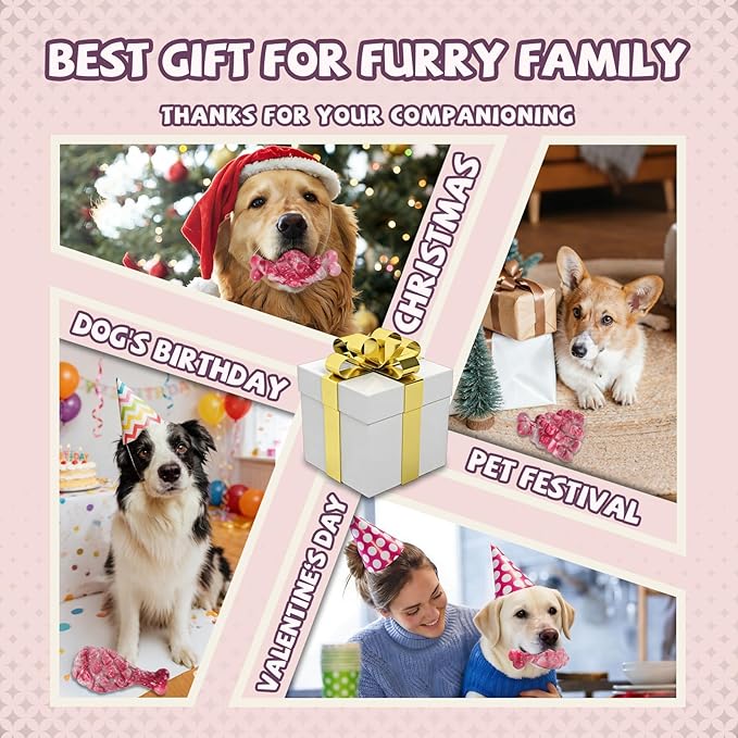 YINEYA Indestructible Dog Toys for Aggressive Chewers 3 Pack, Tough Dog Chew Toys for Aggressive Chewers Medium and Large Breeds, Durable Dog Toy to Keep Them Busy, Beef Flavored