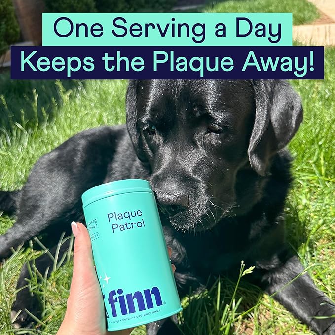 Finn Dental Powder for Dogs | Targets Plaque, Tartar & Bad Breath