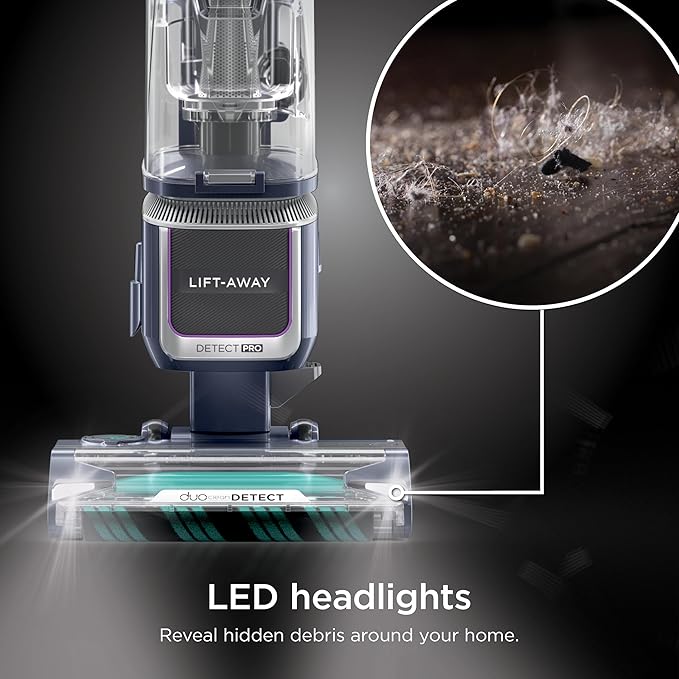 Shark Detect Pro Speed Lift-Away ADV Bagless Upright Vacuum with DuoClean Detect, Anti-Allergen, Lift-Away, and Odor Neutralizer Technology, LA742