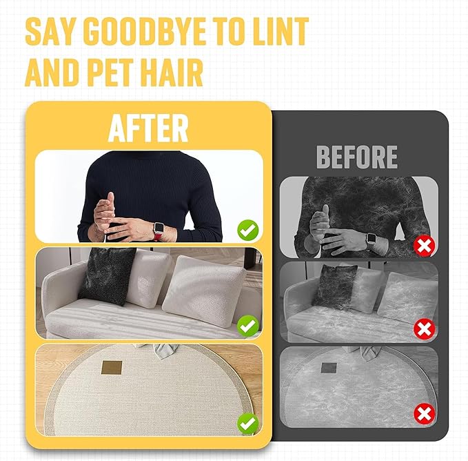Acmefun Saker Pet Hair Remover |Grooming Glove for Dogs & Cats | Reusable Deshedding Tool | Massage Brush for Short/Long Hair (1 PCS)