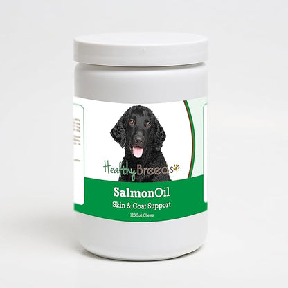 Healthy Breeds Curly-Coated Retriever Salmon Oil Soft Chews 120 Count
