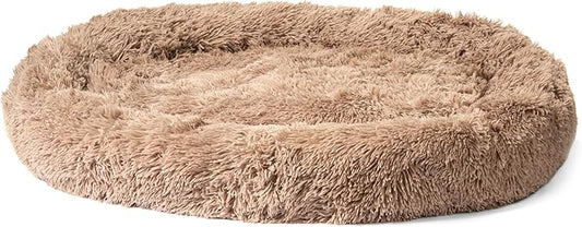 JDR Luxury Pet Beds for Dogs and Cats| Donut Cuddler| Cozy Soft Material| Easy Machine Washable| All Breeds and Sizes| Small| Medium| Large| X-Large (X-Large)