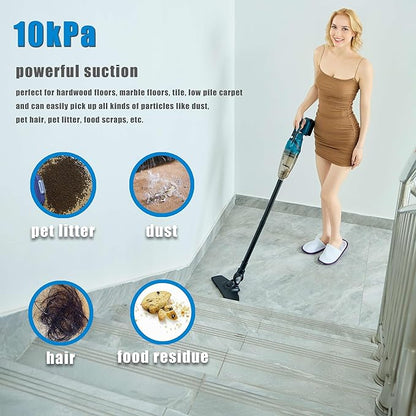 Cordless Handheld Vacuum Cleaner for Makita 18V Battery, EasyClean Wet Dry Use,Wireless Handheld Vacuum for Car,Home, Boat,Workshop, Pet Hair, Furniture Cleaning (Tool Only No Battery)