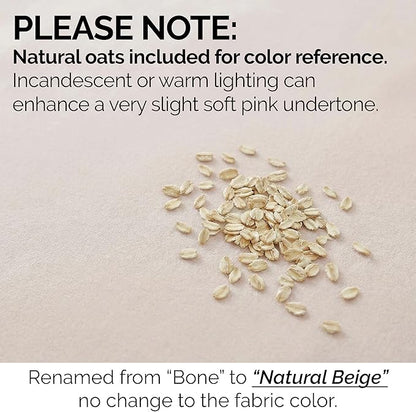Southshore Fine Living, Inc. 4-Piece, 21-Inch Extra Deep Pocket Twin Sheets Set, Pet Hair Resistant Bedding, Wrinkle Free, Easy Care Microfiber, Oeko-Tex, Bone Colored Sheets Twin Size - Natural Beige