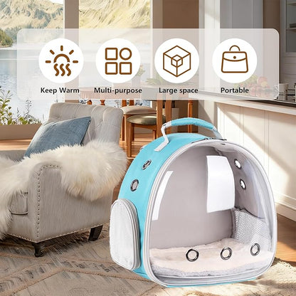2-Pack Guinea Pig Carrier Backpack and Playpen with Lid, Breathable Pet Playpen Pop Open Exercise Fence, Portable Small Animal Cage for Rabbits, Chinchillas, Squirrel, Lizard, Sugar Glider