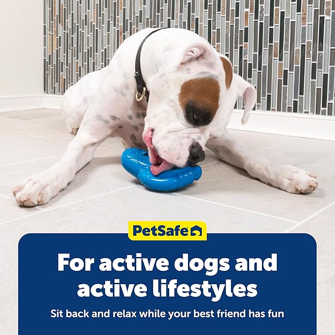 PetSafe Freezable Treat Holding Chilly Penguin - Durable, Vanilla-Scented, Rubber, Freezable Interactive Pet Puzzle for Boredom or Separation Anxiety - for Small Dogs, (Pack of 2)
