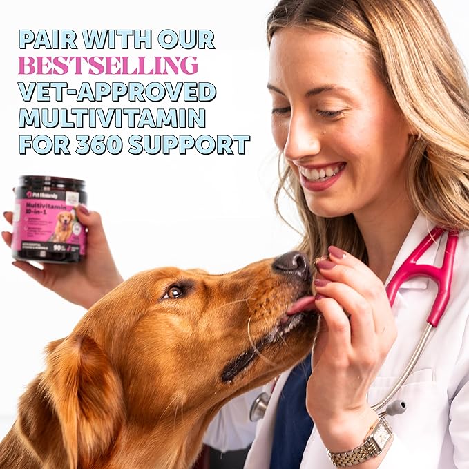 Dog Allergy Relief Salmon Oil for Seasonal Itch Relief for Dogs, Omega-3 for Dogs, Dog Skin and Coat Supplement, May Reduce Shedding & Itching, Joint, Brain & Heart Health (16 oz)