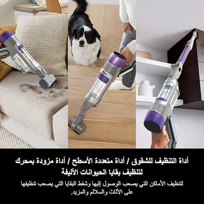 Shark PowerDetect Cordless Stick Vacuum, Powerful Suction, HEPA Filtration, 70-Minute Runtime, Carpet & Hard Floor, Portable, XL Dust Cup, Stick Vacuum for Pet Hair, Dark Gray, IP1251