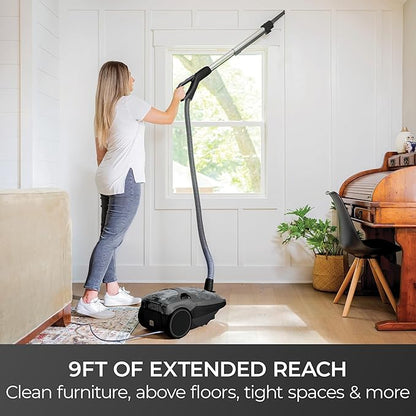 Kenmore BC4039 600 Series Pet Friendly Bagged Canister Vacuum with POP-N-GO, Pet PowerMate, Hair Eliminator Brushroll, HEPA Filter, Performance Indicator, Extended Reach and Auto Cord Rewind