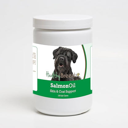 Healthy Breeds Black Russian Terrier Salmon Oil Soft Chews 120 Count