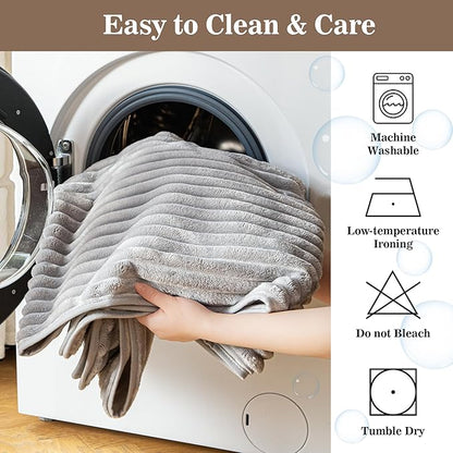 MYSKY HOME 100% Waterproof Couch Cover, Couch Covers for Dogs Washable, Non Slip Couch Covers for 3 Cushion Sofa Pet Friendly, Sofa Covers Furniture Protector, Dog Bed Cover, Light Grey, 35"x82.7"