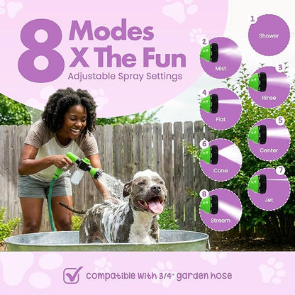 Girl With The Dogs Soap & Shampoo Dispenser for Pet Wash and Garden Hose Sprayer Nozzle