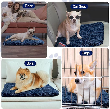 Drydiet 4 Pack Self Warming Cat Pads Self Heating Cat Mat Washable Homeless Dogs Thermal Pads Kennel Pad Reflects Body Heat Warm Crate Bed Mat for Indoor Outdoor Pet