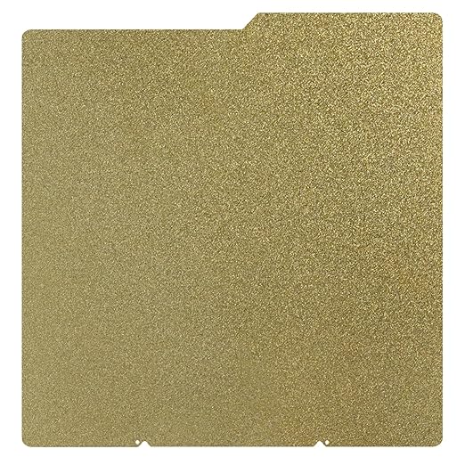 Double Sided Textured PEI Build Plate for Kobra S1 264x276mm Spring Steel Sheet Magnetic Heated Bed Plate