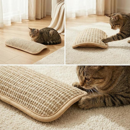 Cat Toy, Interactive Catnip Chew Toy, Durable 12 Inches Catnip Kicker Soft Sisal Pillow with Organic Catnip for Kittens and Adult Cats for Indoor Scratching, Chewing & Teething (3)