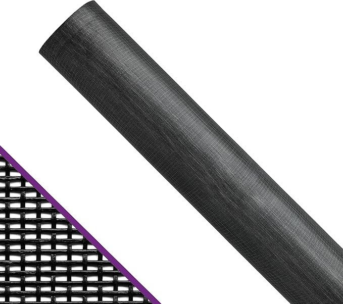 Saint-Gobain ADFORS FCS8996-M Pet Screen, 48" x 100', Charcoal