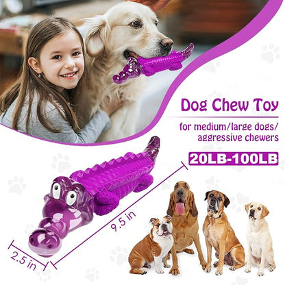 Jeefome Dog Chew Toys for Aggressive Chewers: Puppy Teeth Chew Toy -Indestructible Dog Toys for Small Meduium Large Breed