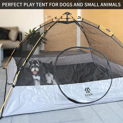 Elevon Cat Playpen Cat Tent, Indoor Outdoor, Portable Mesh Tent Playhouse