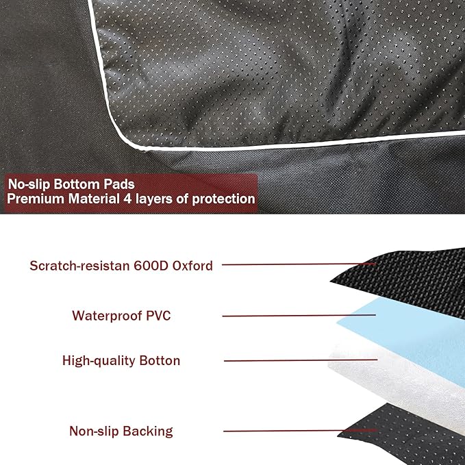 Dog Playpen Bottom Pad Fits for 35 Inch 4 Panels Exercise Pet Playpen, Dog Crate Pad Puppy Playpen Pad Leakproof Non-Slip(Playpen Not Included) Black