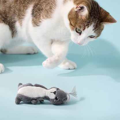 Cat Toys | Plush Toy Arctic Hare Cat Toys for Indoor Cats | Eco Friendly Toy for Cats Made from Non Toxic Materials