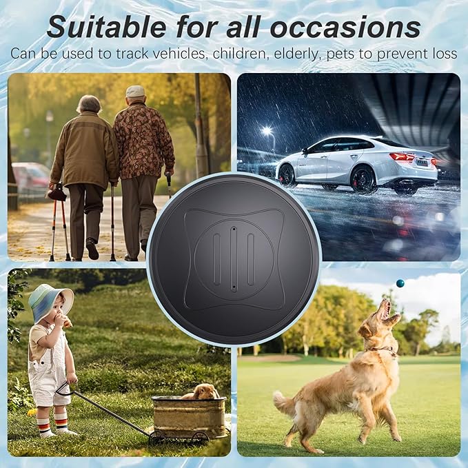 Mini GPS Tracker for Vehicles: Tracker Device for Vehicles Hidden No Subscription No Monthly Fee Car Tracker Device Magnetic Real-Time Tracking (GF10-09)