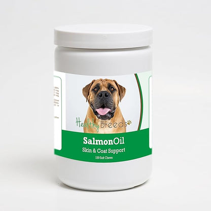 Healthy Breeds Boerboel Salmon Oil Soft Chews 120 Count