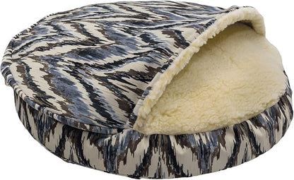Snoozer Luxury Orthopedic Cozy Cave Pet Bed, Showdog Collection, Small - Palmer Dove