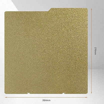 Double Sided Textured PEI Build Plate for Kobra S1 264x276mm Spring Steel Sheet Magnetic Heated Bed Plate